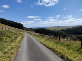 La descente vers Llangurig
