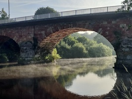 Brume matinale sur le Severn